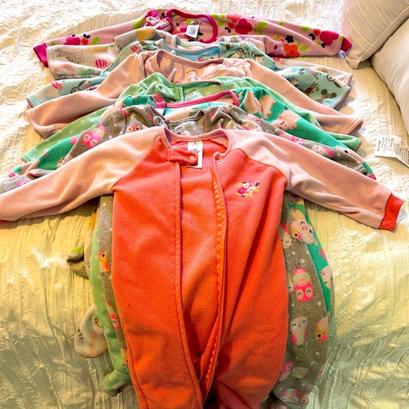 Carter's Pajamas Baby Girl All Sleepers Poshmark